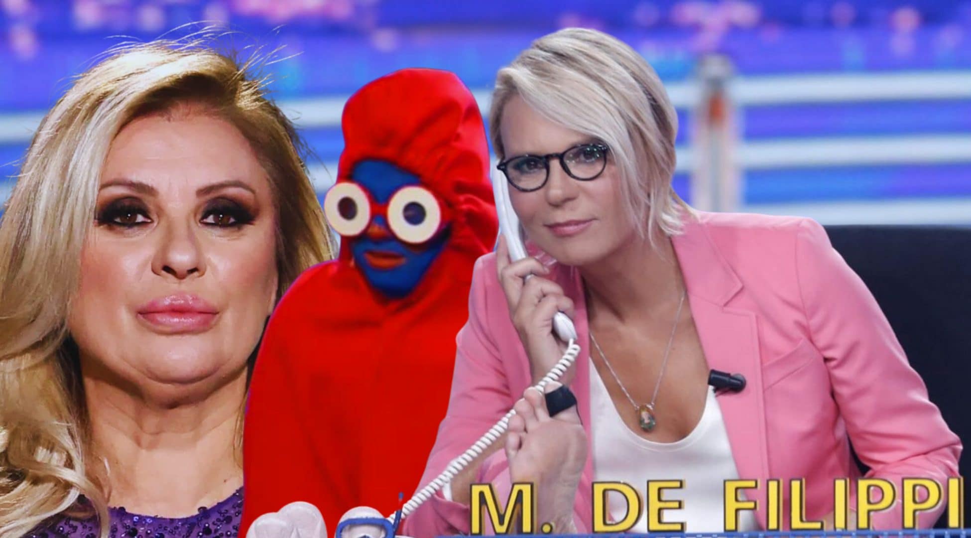 Maria De Filippi a Striscia la Notizia al posto di Vittorio Brumotti: con lei anche Giovannino e Tina Cipollari