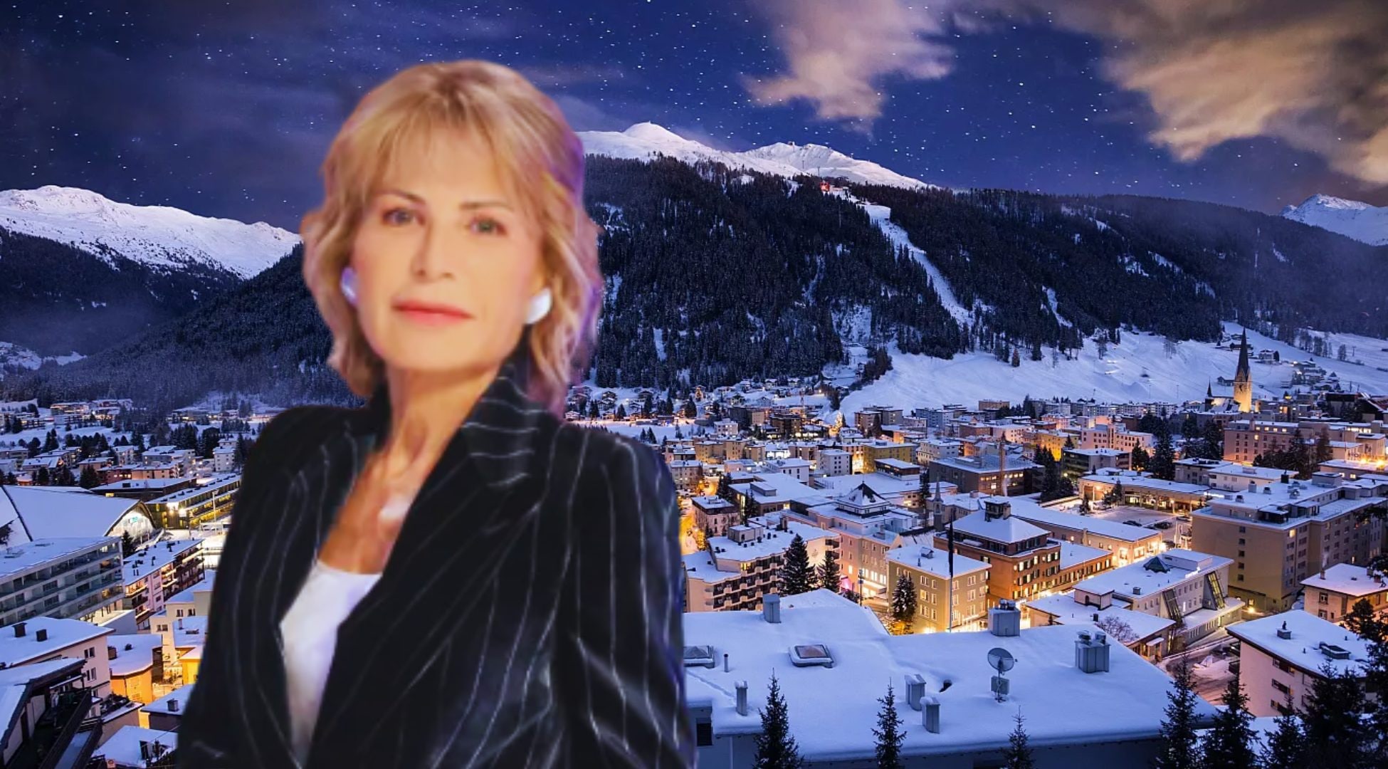 Otto e Mezzo si trasferisce a Davos: Lilli Gruber conduce in diretta dal World Economic Forum nel giorno di Trump