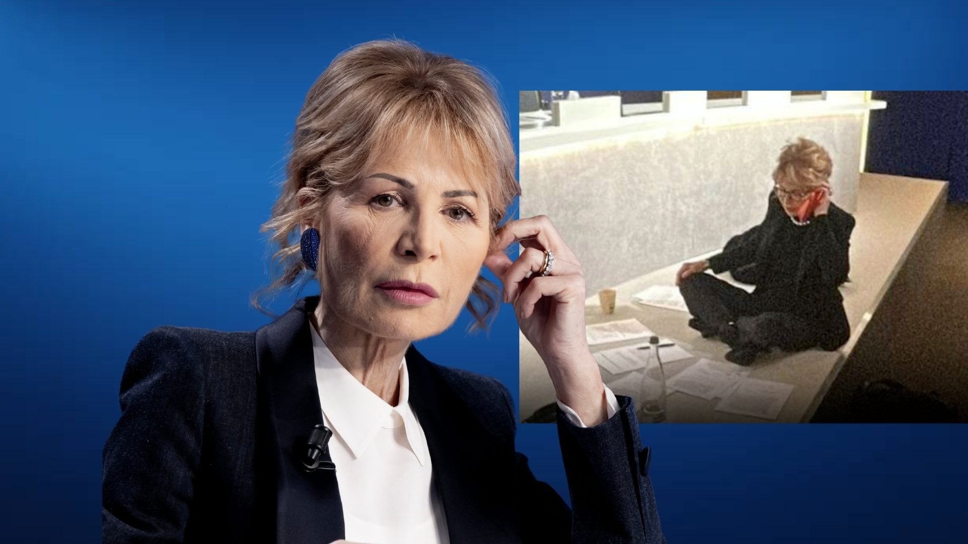 Lilli Gruber spiega cosa è successo a Davos: "Incendio in uno chalet, un energumeno mi ha intimato di uscire"