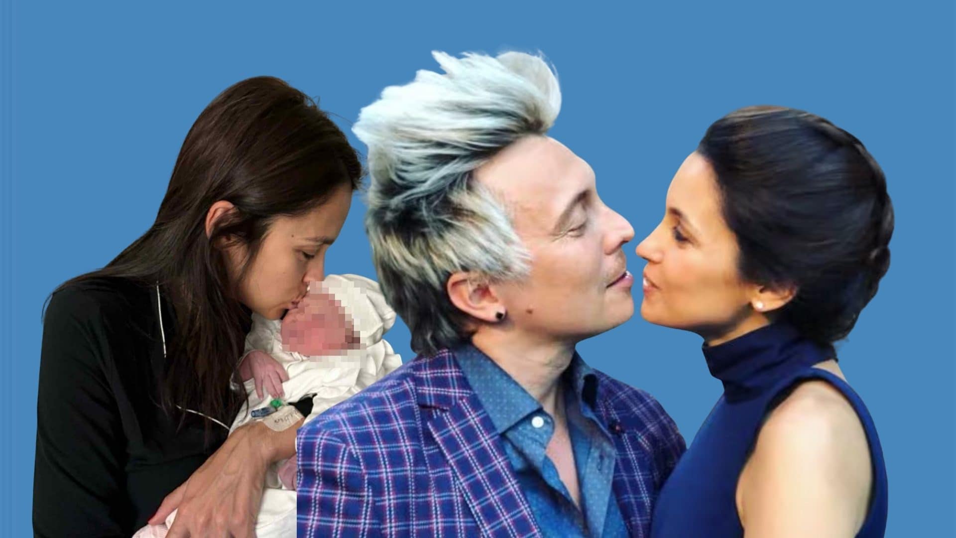 Andrea Mainardi papà per la terza volta, è nata Vittoria: "Anna sei stata straordinaria, benvenuta piccolina"