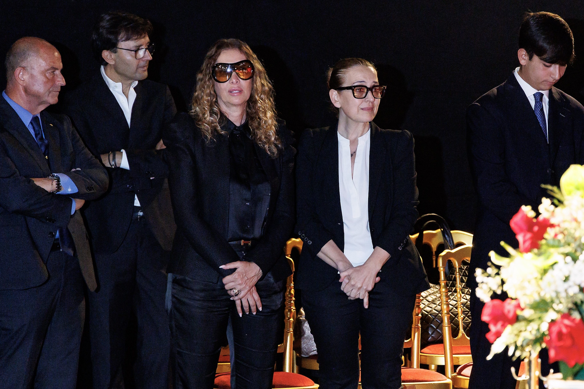 Dina Minna alla camera ardente