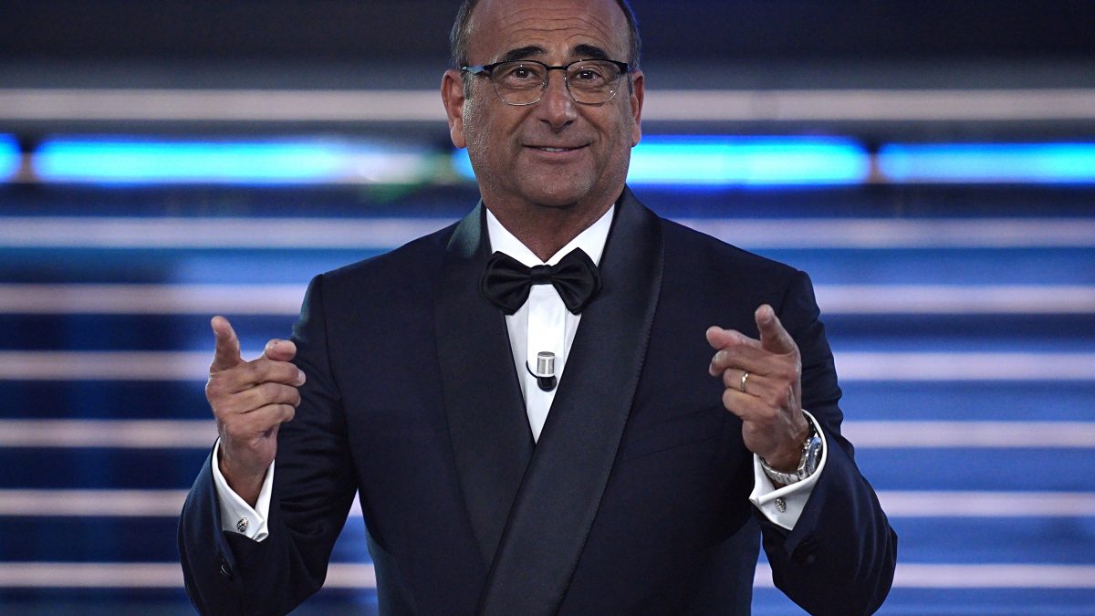 Carlo Conti al Festival di Sanremo 2026
