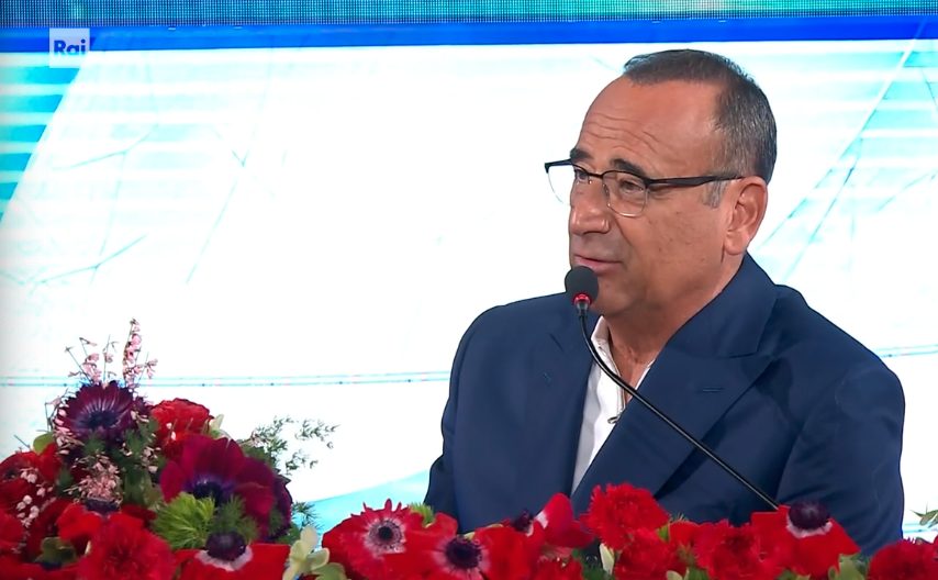 Il bel tempo, la Champions: tutte le scuse di Carlo Conti per giustificare il flop degli ascolti a Sanremo 2026