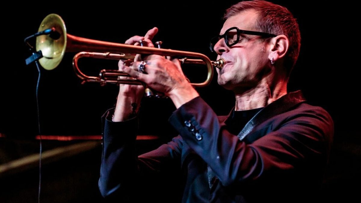 Il trombettista Fabrizio Bosso