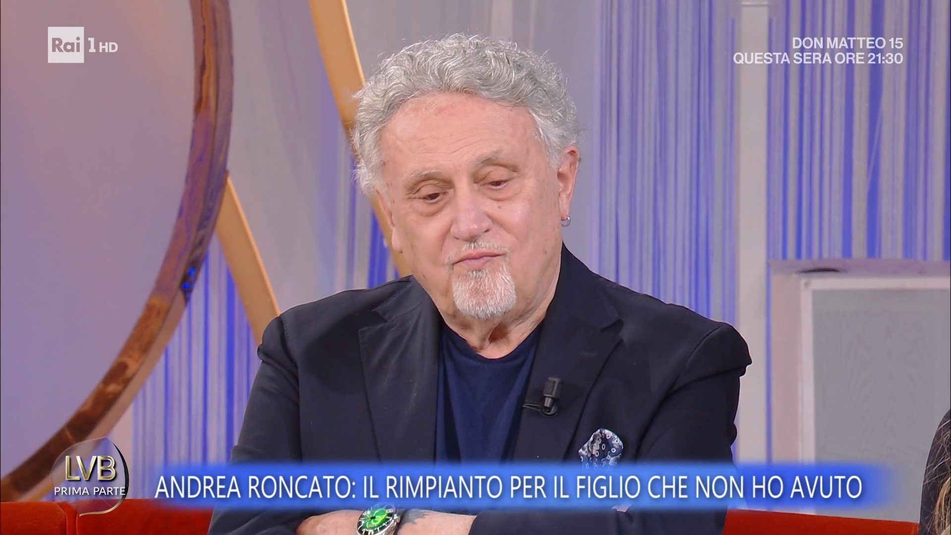 Andrea Roncato si confessa a La Volta Buona: "Il mio grande rimpianto è quel figlio mai avuto"