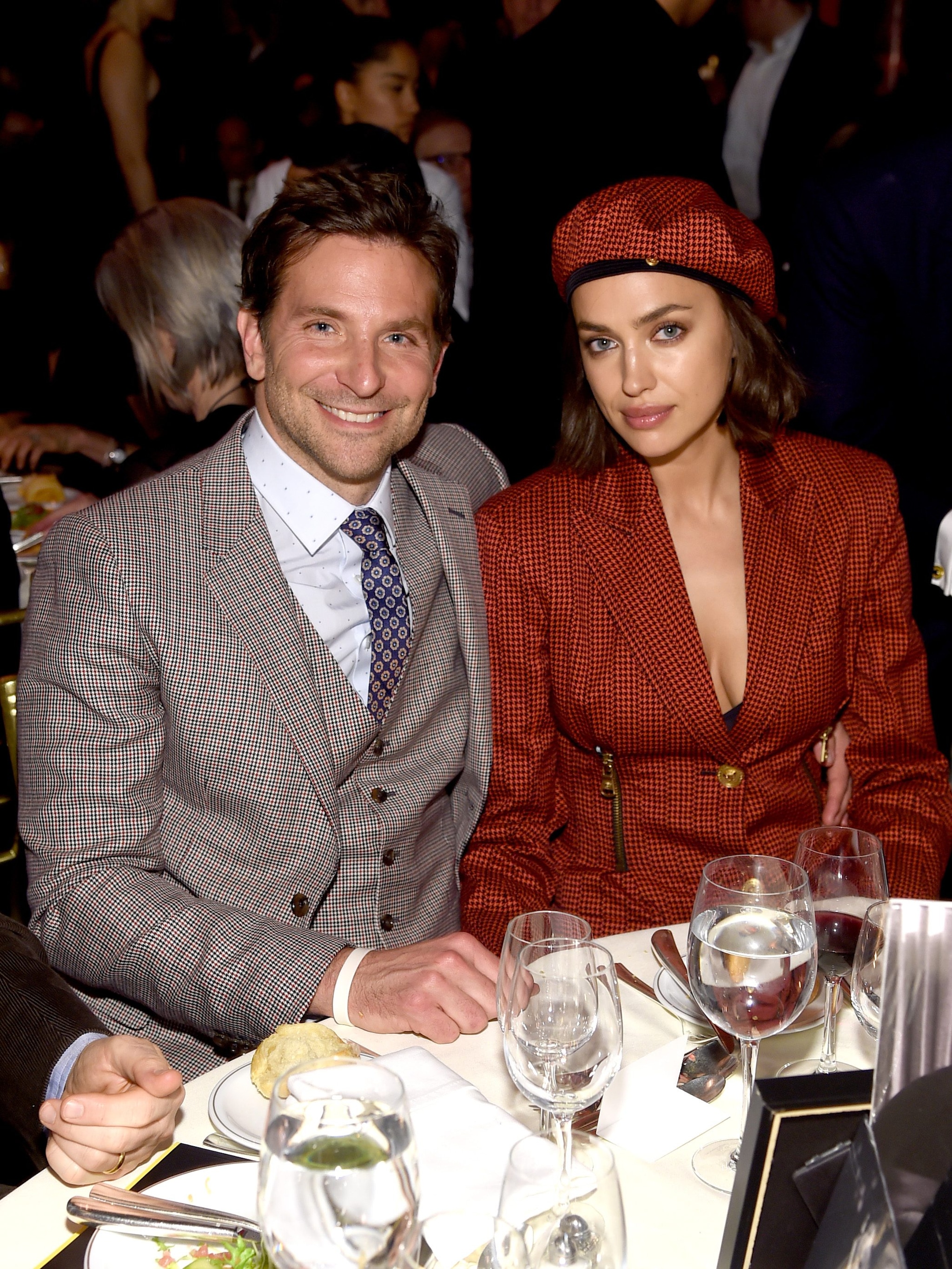 Irina Shayk insieme a Bradley Cooper