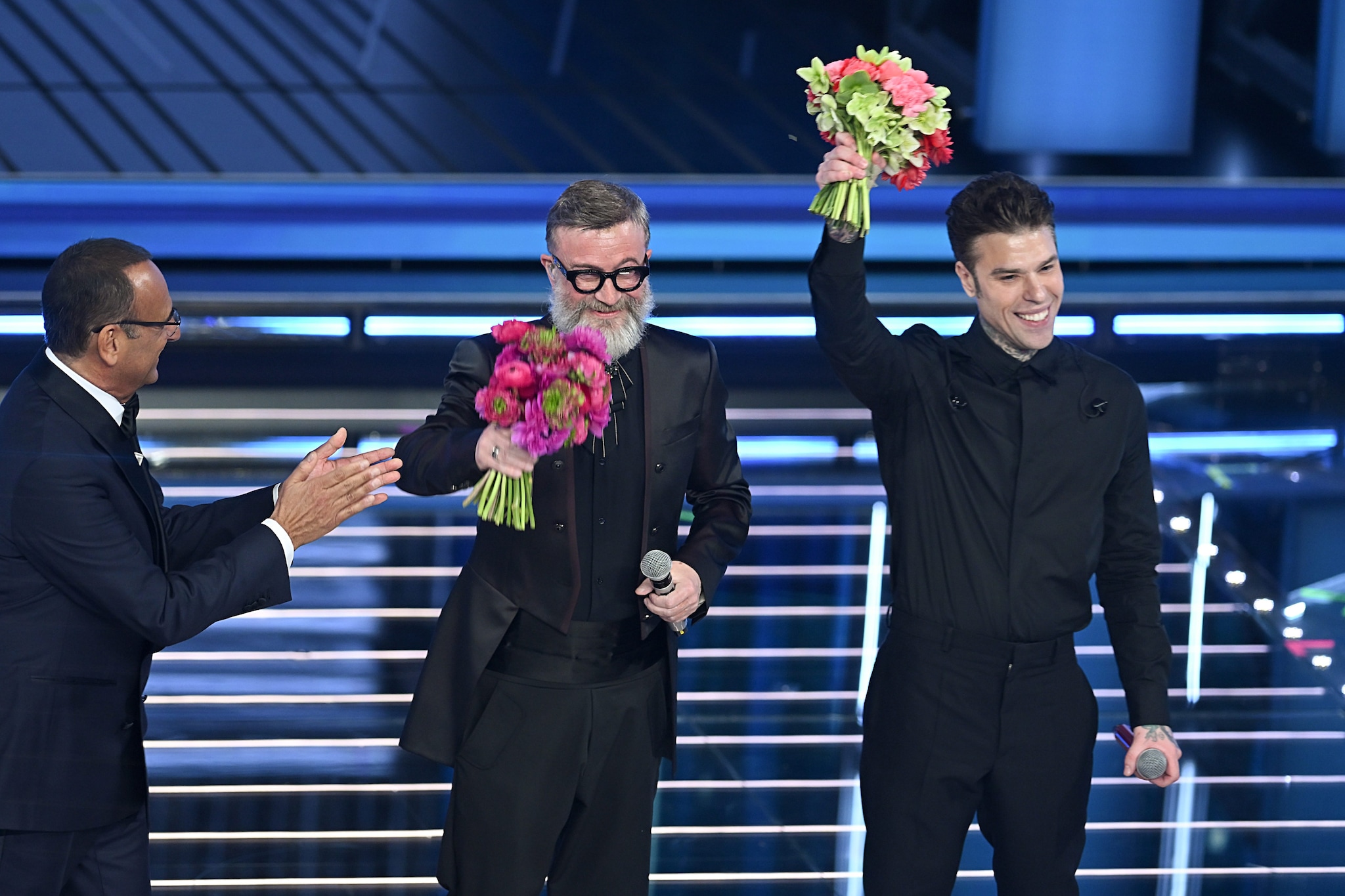 Sanremo 2026, Fedez e Masini cantano Male necessario