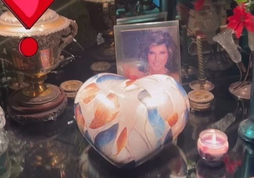 Giada De Blanck porta la madre Patrizia a casa in un urna a forma di cuore: "Te lo avevo promesso"