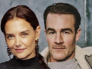 L’addio di Katie Holmes, Joey in Dawson’s Creek, a James Van Der Beek: “Respirare la tua stessa aria è stato sacro”