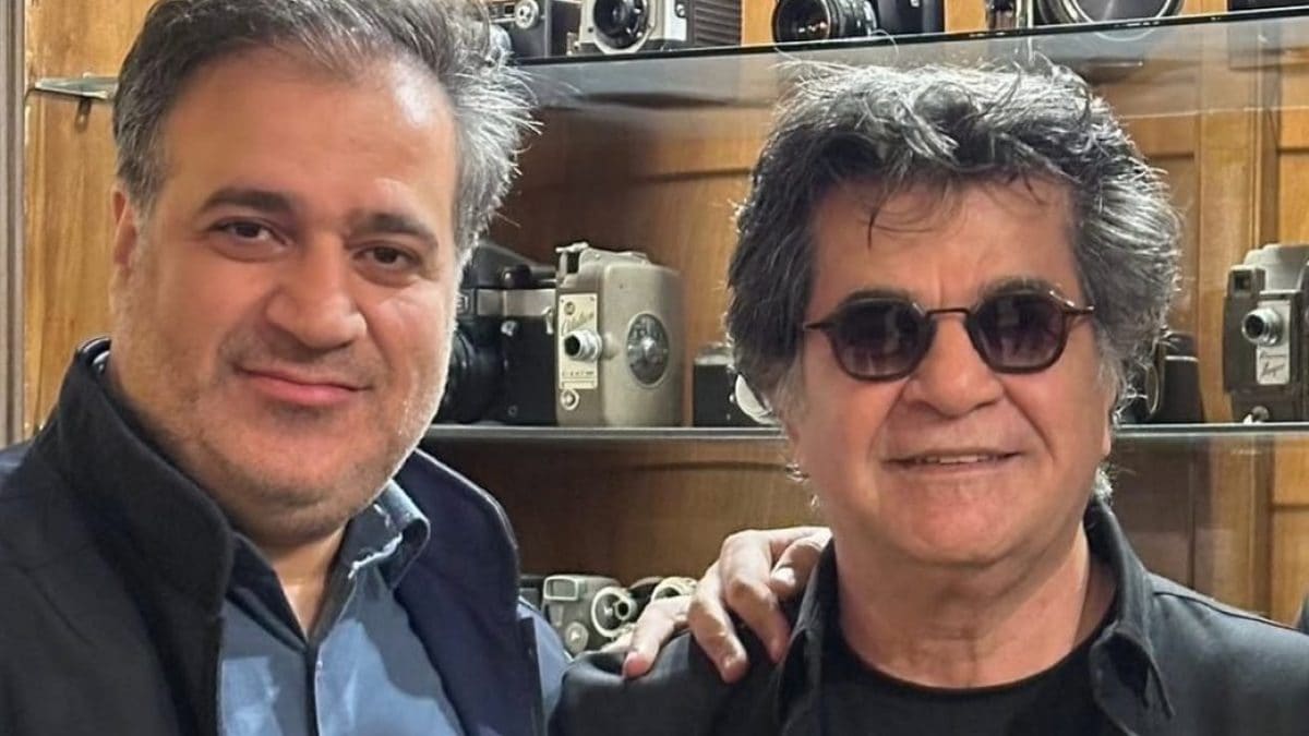 Jafar Panahi e Mehdi Mahmoudian (foto dal profilo Instagram di Panahi)