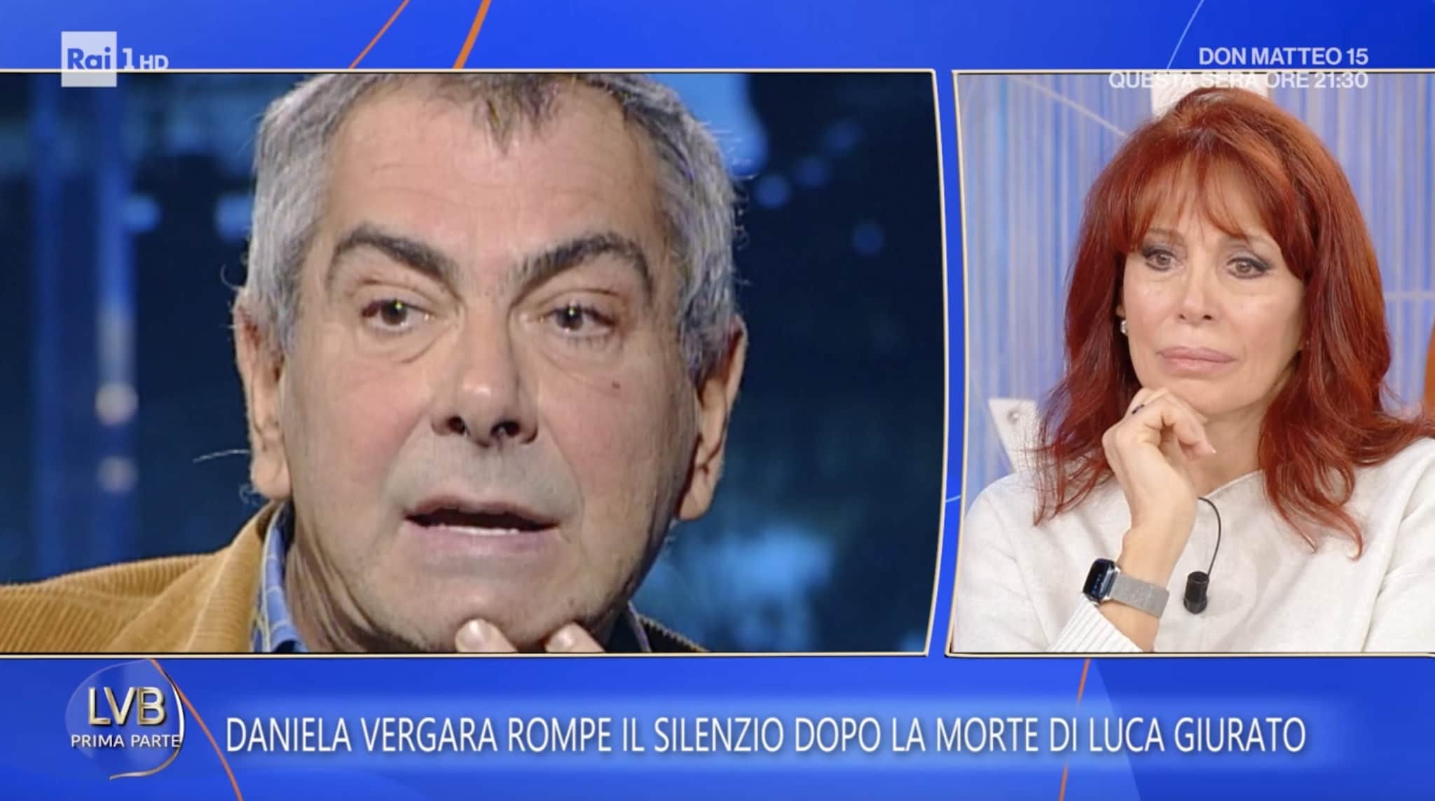Daniela Vergara commossa ricorda Luca Giurato: "Era la mia tavolozza di colori, manca tutto di lui anche i difetti"