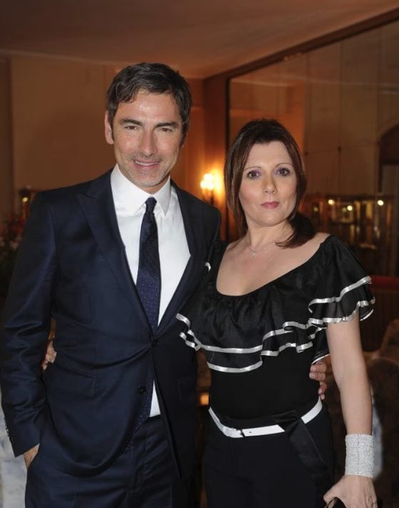 Marco Liorni e Giovanna Astolfi