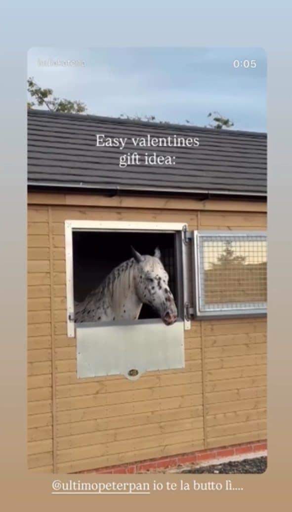 La story pubblicata su Instagram da Jacqueline Luna Di Giacomo