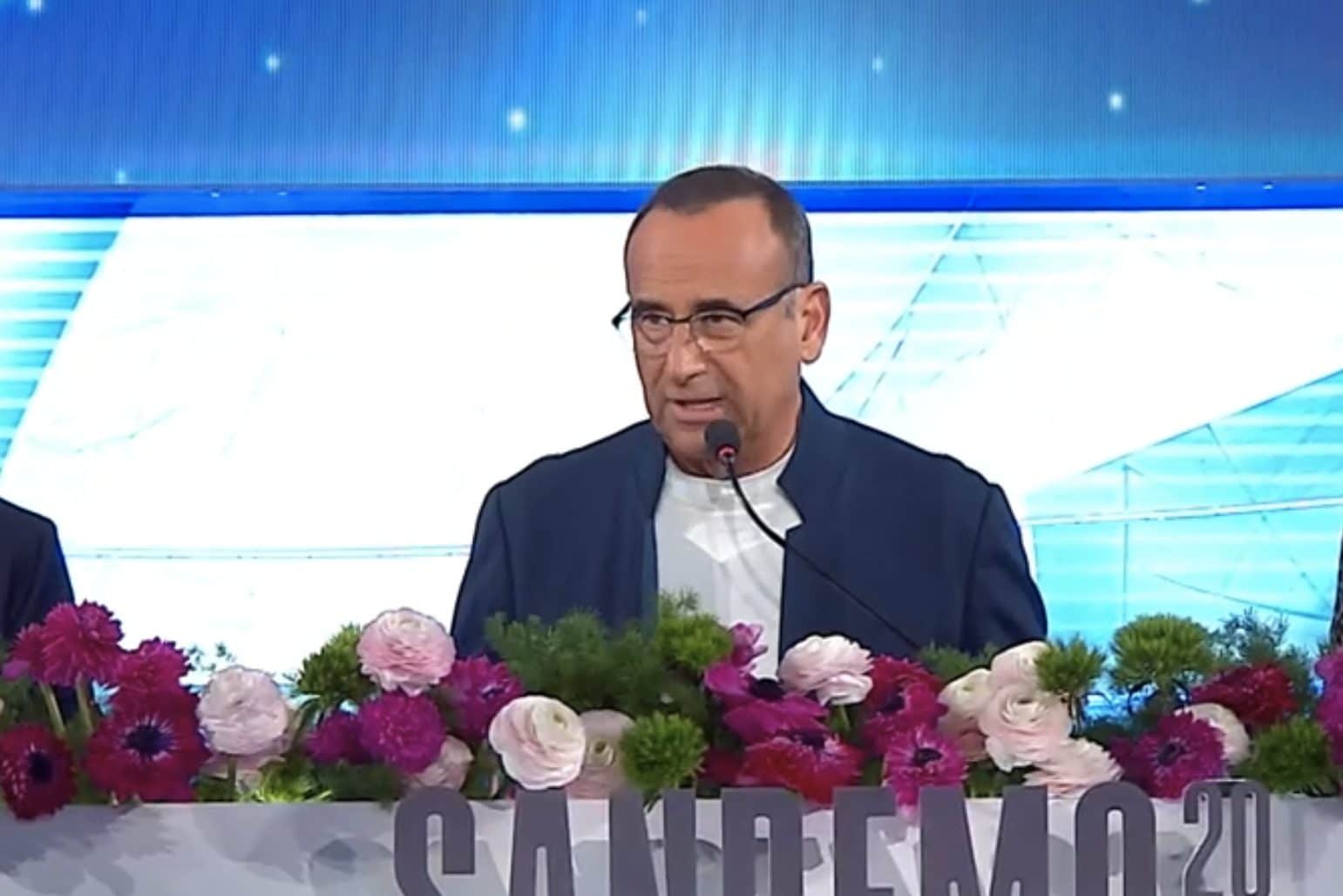 Carlo Conti sul calo degli ascolti di Sanremo 2026: "Se dovesse continuare, darei la colpa al direttore artistico"