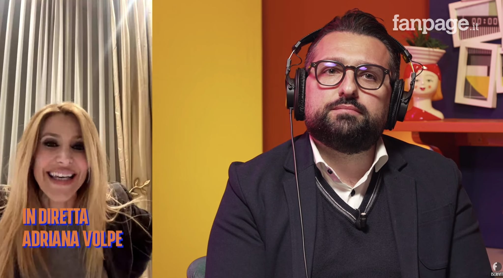 Adriana Volpe commenta il passaggio di Selvaggia Lucarelli al GfVip a Non è la Tv.