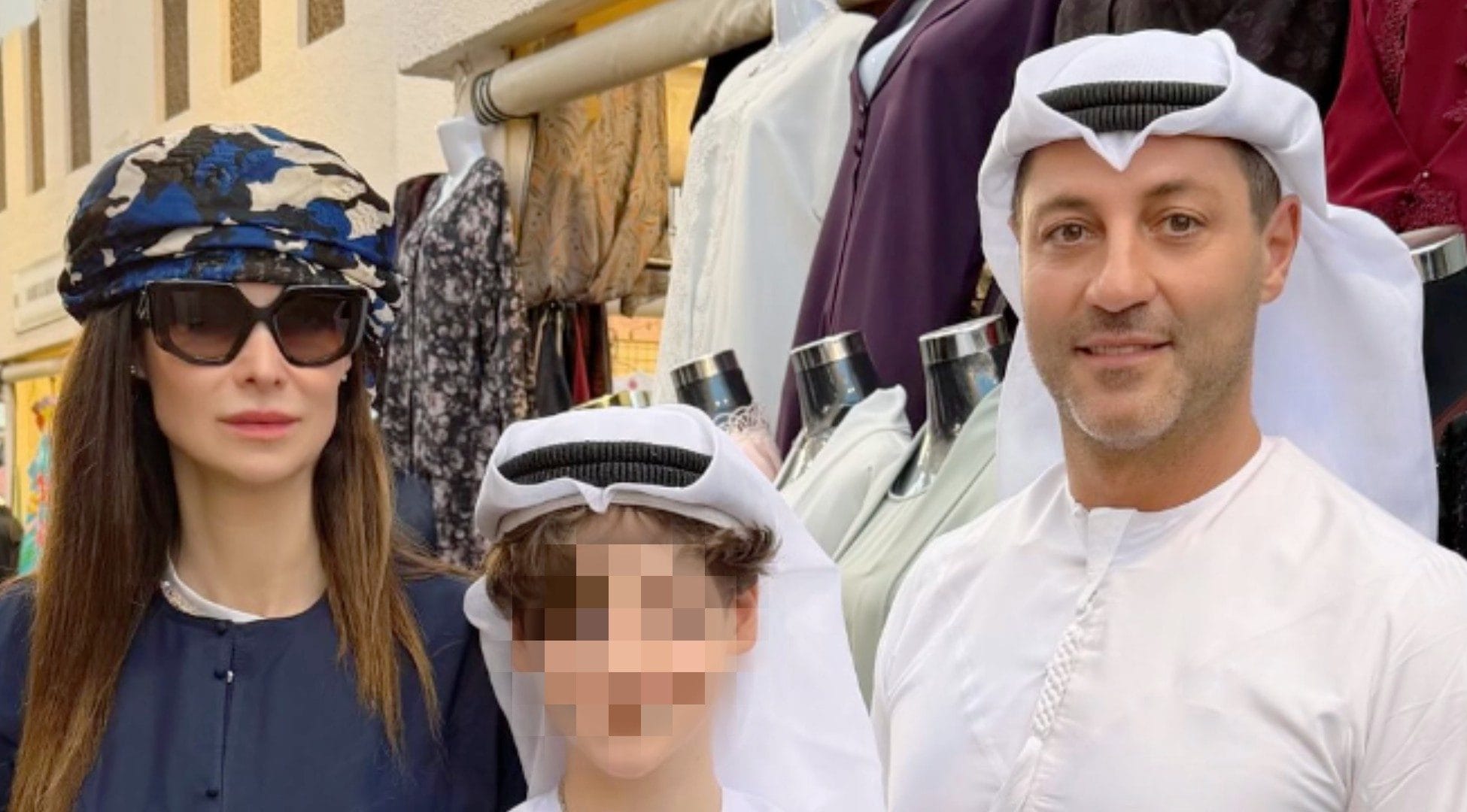 Manuela Arcuri a Dubai con l’ex marito Giovanni Di Gianfrancesco, è pace dopo le accuse di tradimento?