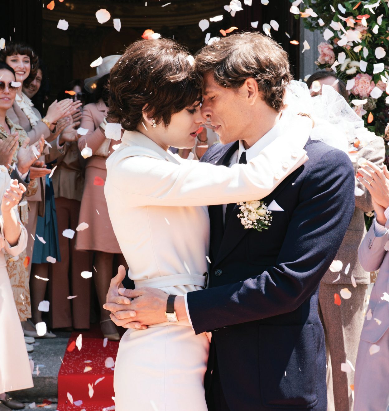 Delia e Alberto nella serie Cuori