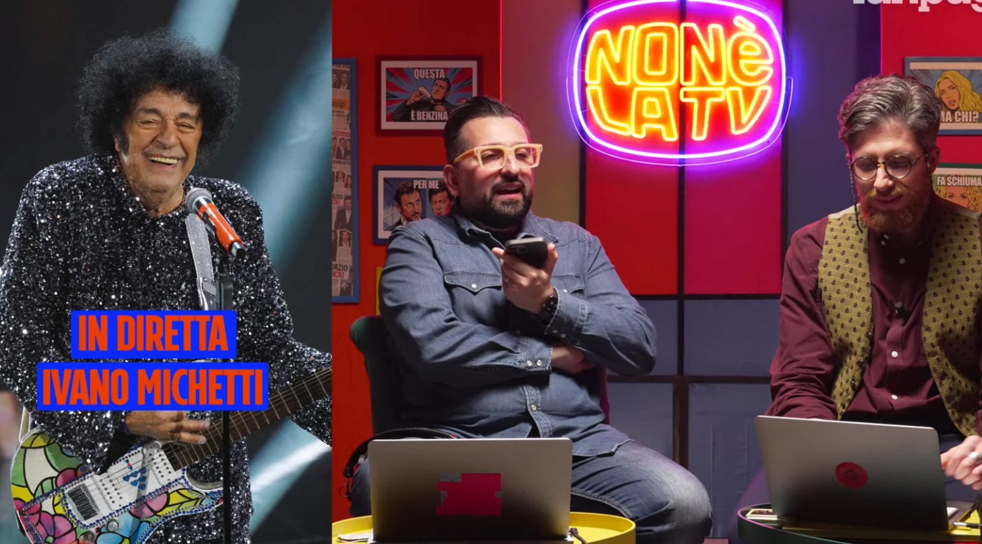 Ivano Michetti a Non è la TV: “A Sanremo tifo la mia amica Patty Pravo, i Ricchi e Poveri come i Maneskin”