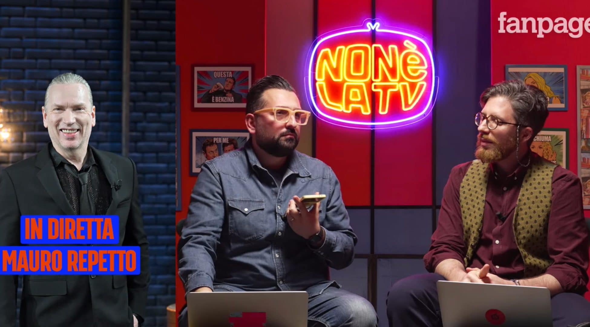 Mauro Repetto a Non è la TV: "A Sanremo tiferò Raf. Io numero 2 di Pezzali, vantaggioso anche economicamente"