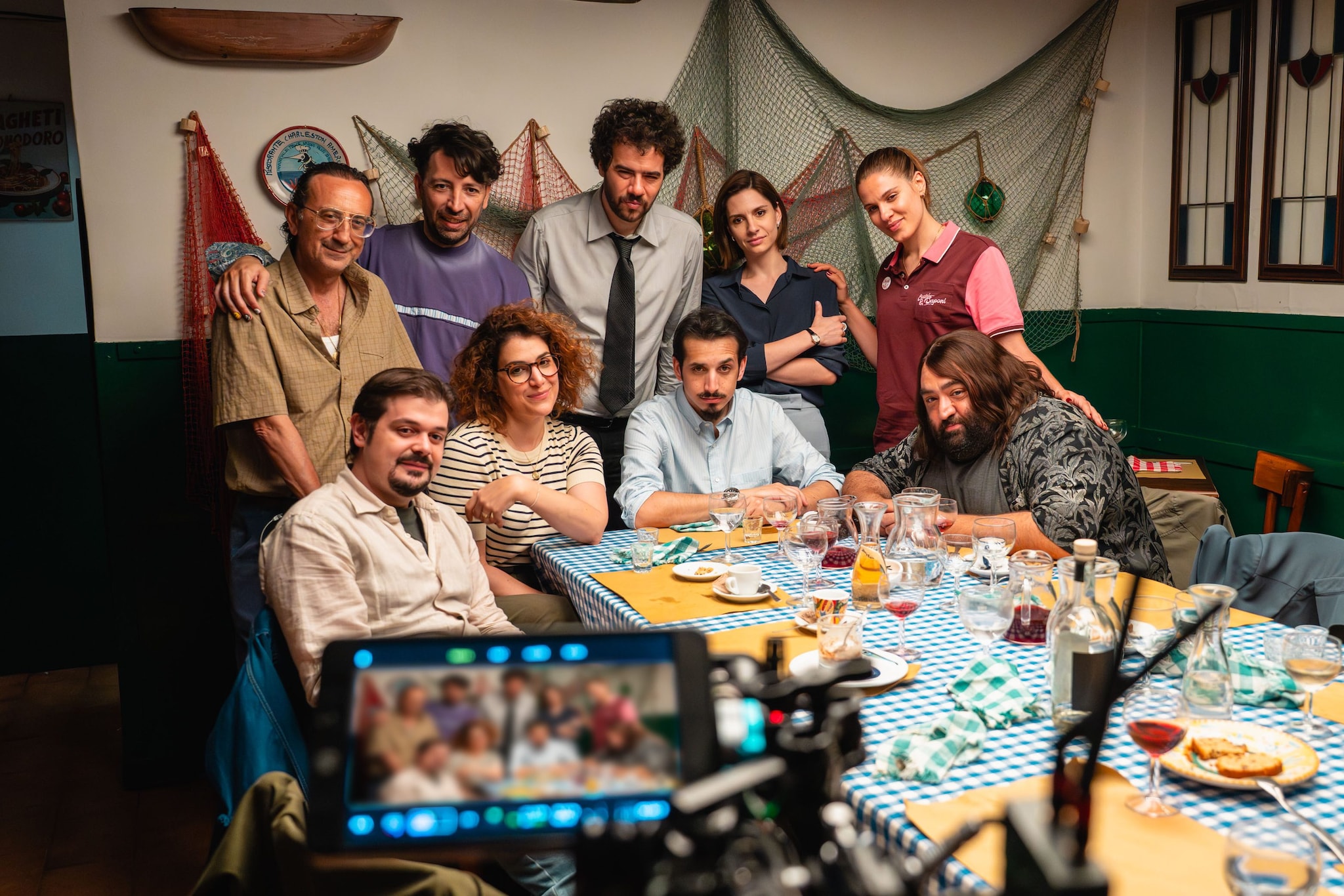 Il cast del film Cena di Classe