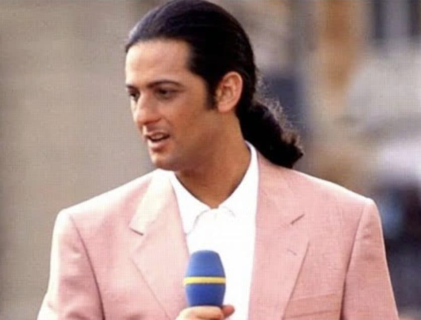 Fiorello ai tempi della conduzione di Karaoke