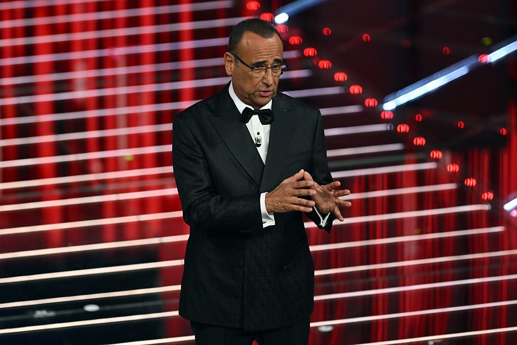 Carlo Conti: "Stefano De Martino è completo. La battuta a mia moglie? Lo spirito dei fiorentini non è apprezzato"