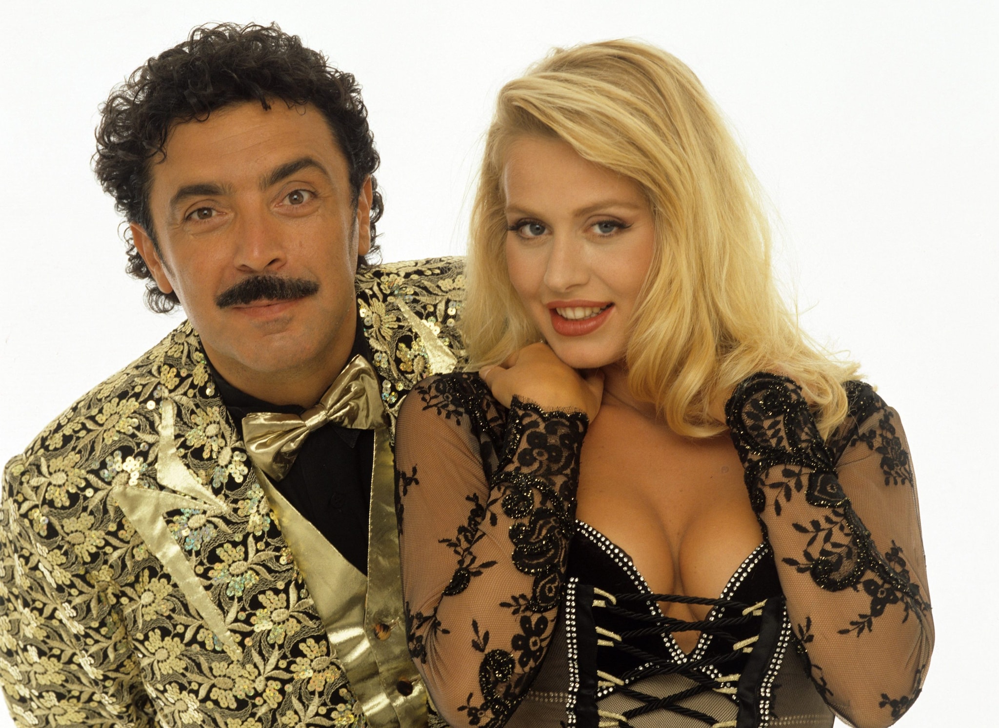 Nino Frassica e Valeria Marini nel 1988