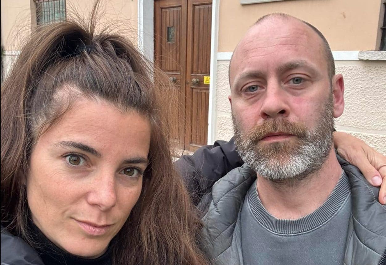 Giulia Innocenzi e il videomaker Giovanni De Faveri