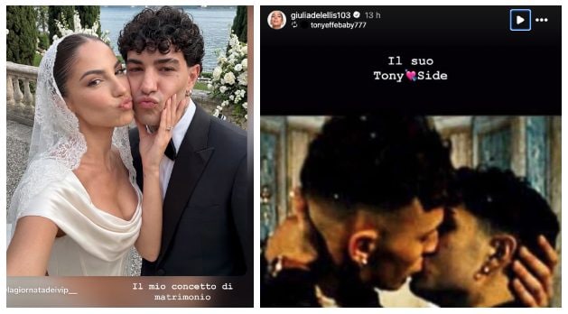 La story pubblicata su Instagram da Giulia de Lellis