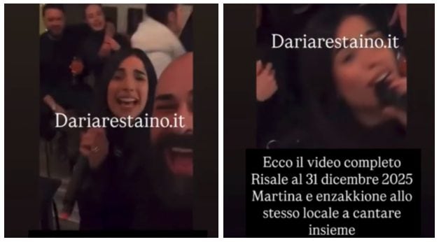 Martina Calabrò insieme agli amici di Steri