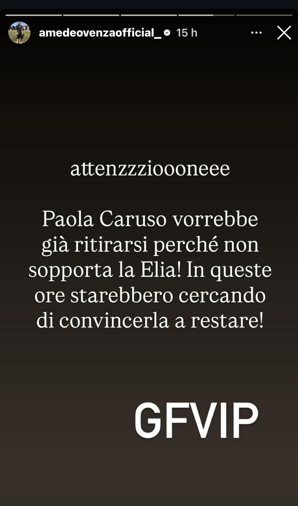 L’indiscrezione sulla presunta lite tra Antonella Elia e Paola Caruso