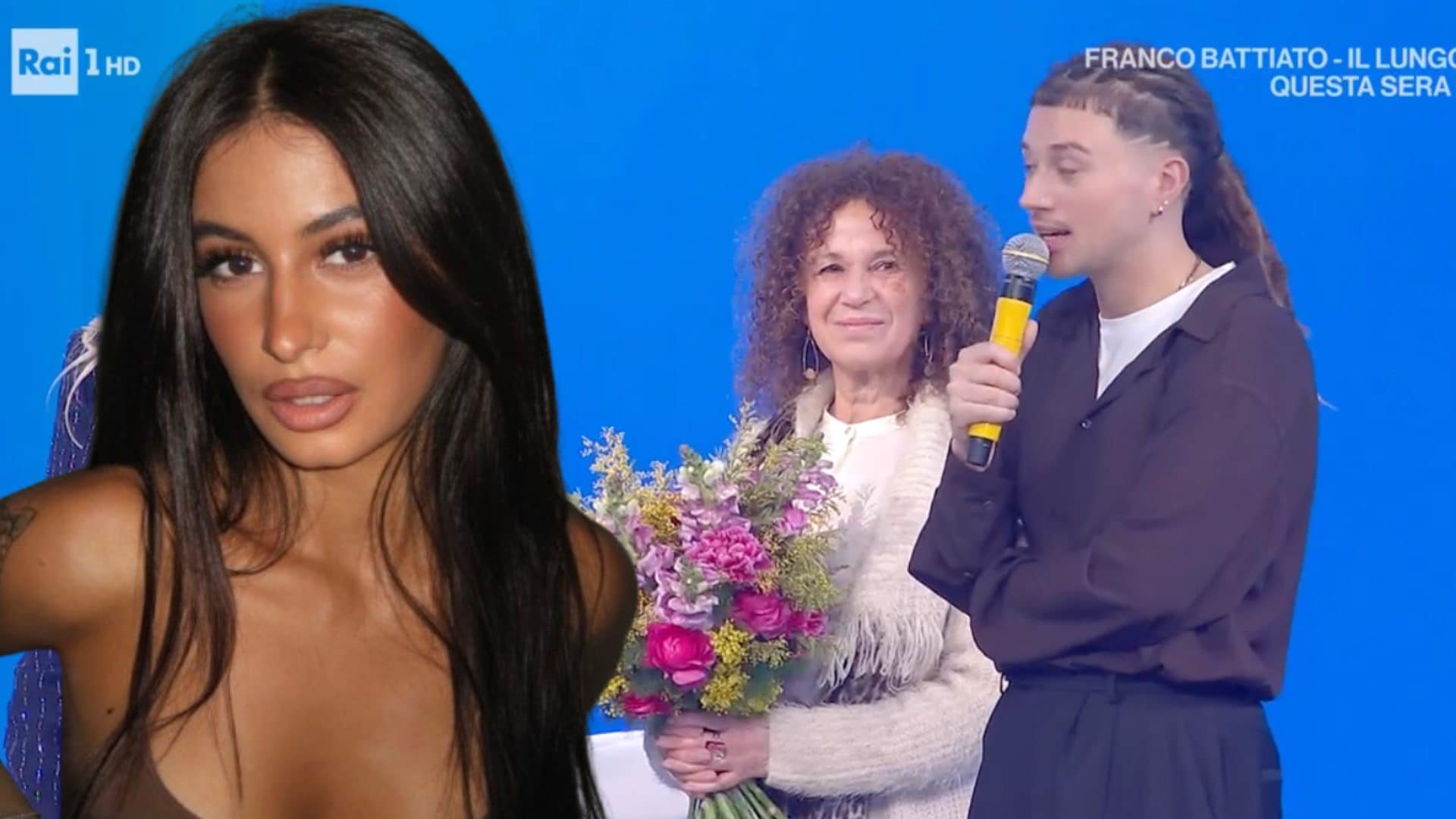 Sayf a Domenica In dopo Sanremo con la mamma, fa una dedica alla fidanzata: chi è Bianca Genovese