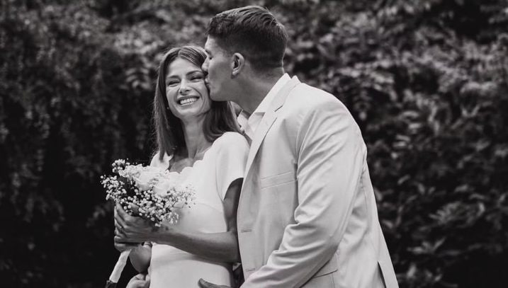 Camila Giorgi sposa Andreas Pasutti, le nozze dell'ex tennista incinta del primo figlio: "Da qui all'eternità"