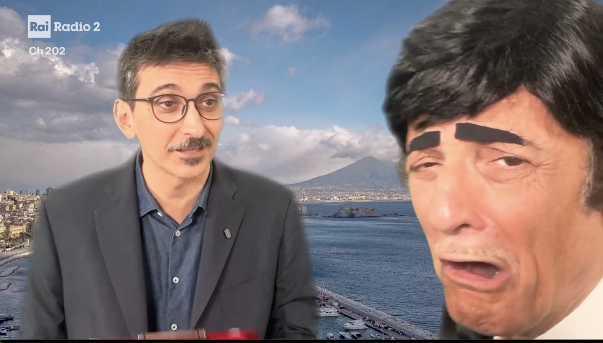 Fiorello imita Sal Da Vinci che risponde ad Aldo Cazzullo: "Ritagliavamo i suoi articoli e buttavamo il giornale"