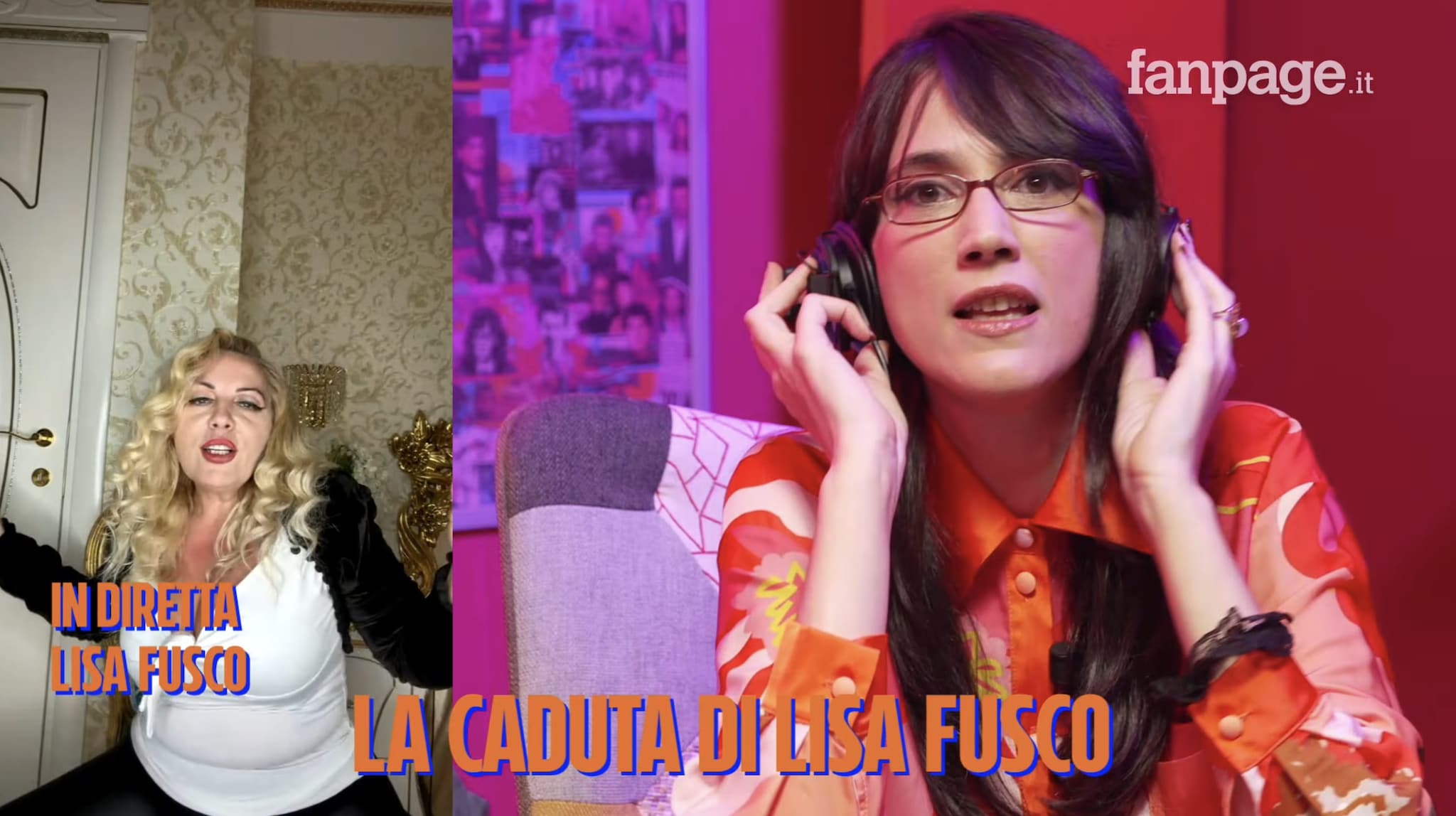 Lisa Fusco dedica una spaccata a Sal Da Vinci in diretta a Non è la Tv.