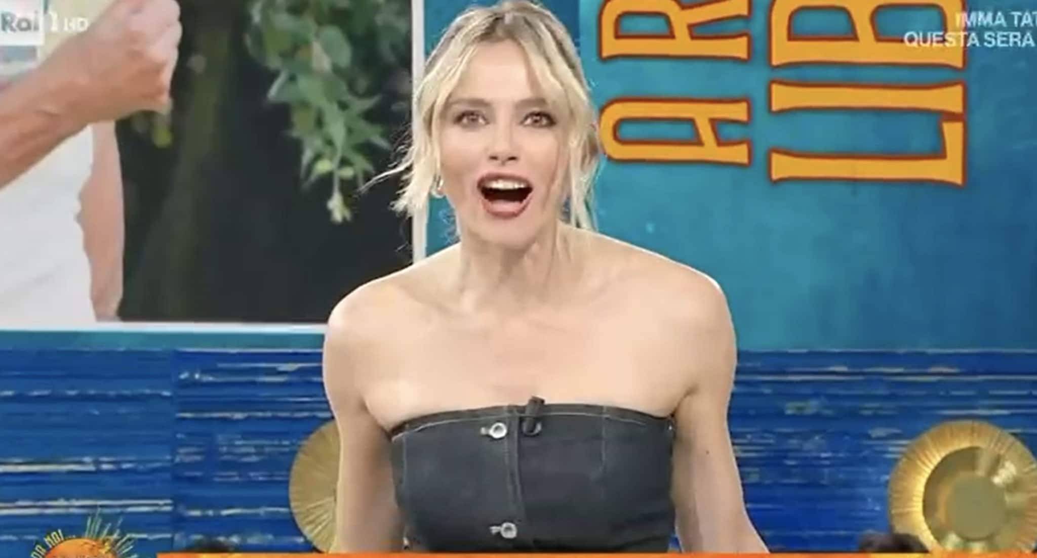 Milly Carlucci chiama Francesca Fialdini in diretta per Canzonissima: "Voglio te tra i magnifici sette"