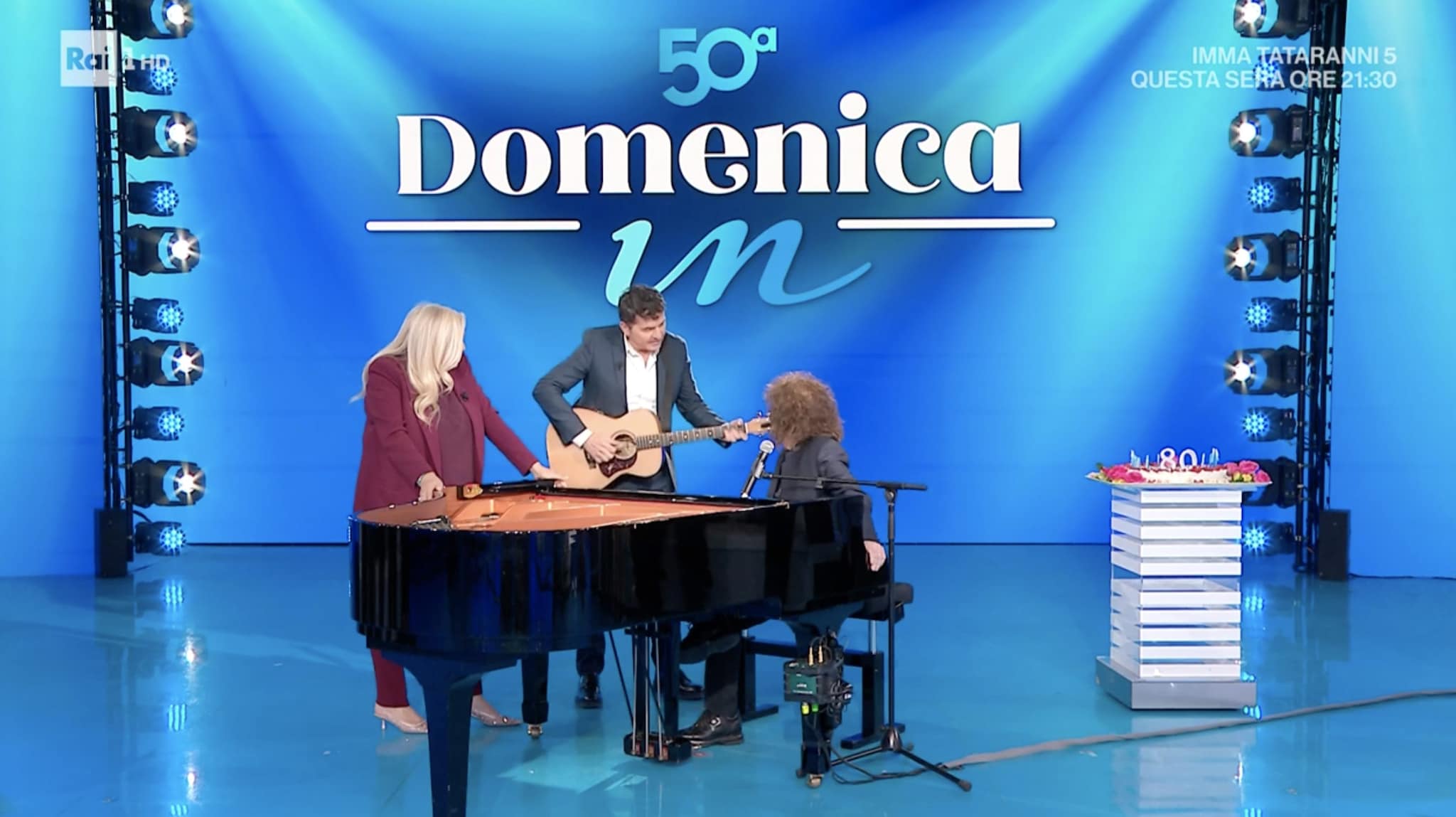 La battuta di Mammucari a Riccardo Cocciante: "Non hai tradito tua moglie?"