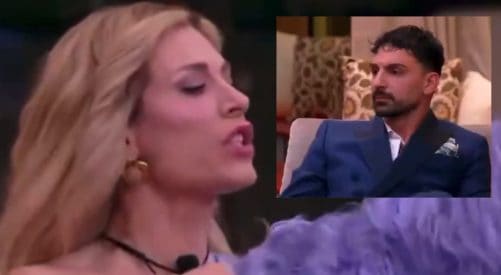 Paola Caruso e la lite fuori onda con Todaro al GF Vip: "Fai schifo, tua figlia si deve vergognare"
