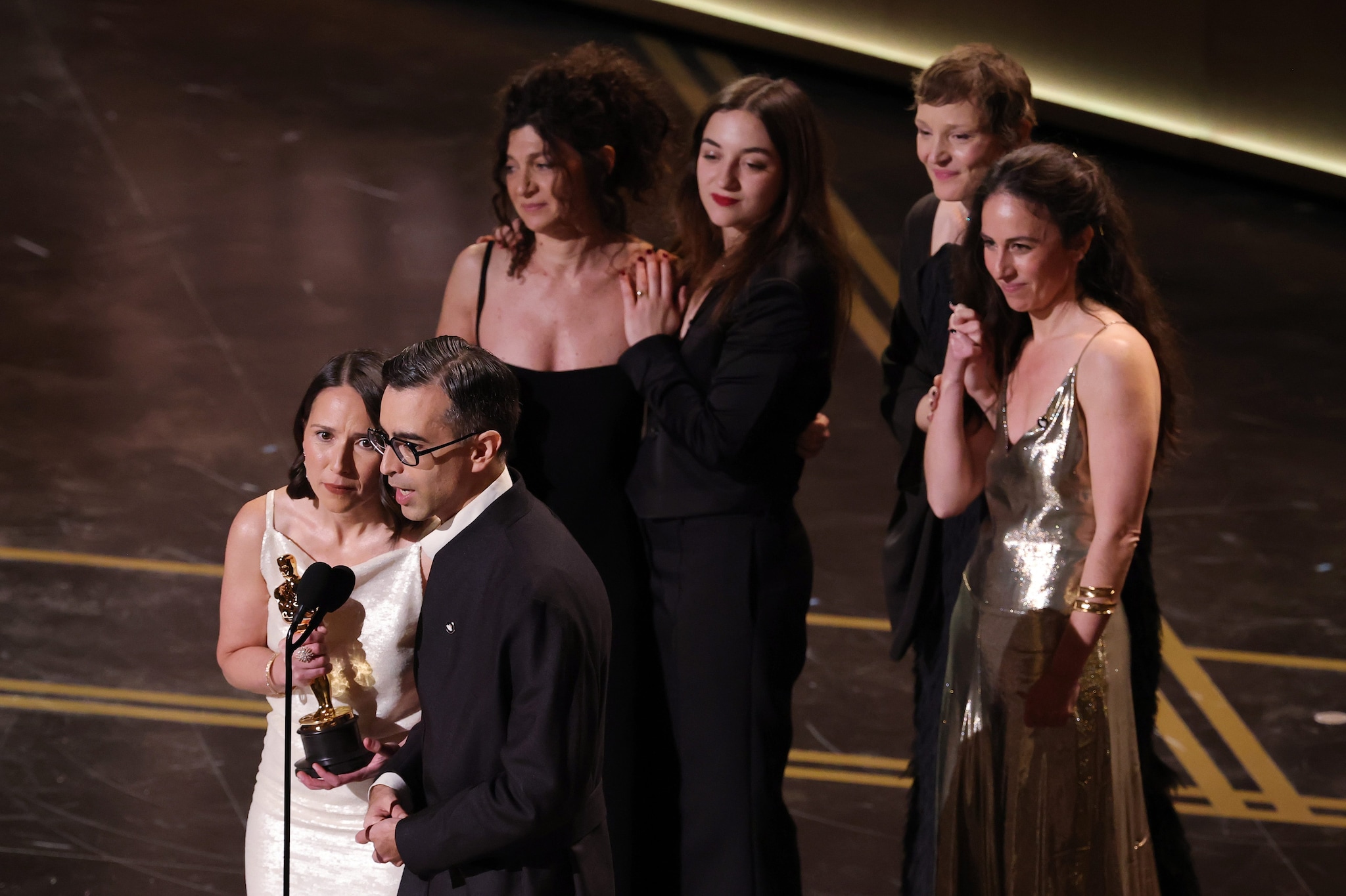 Valentina Merli durante la consegna del Premio Oscar 2026
