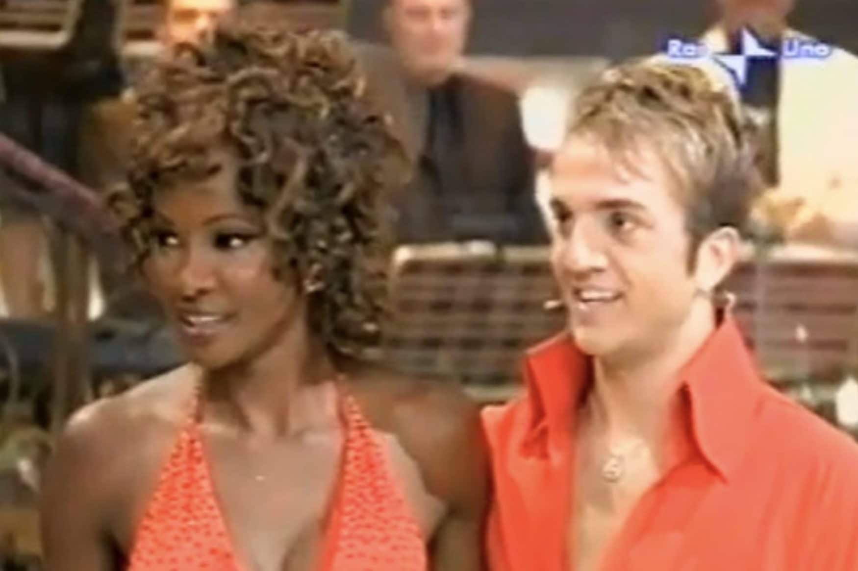 Youma a Ballando con le stelle nel 2005.