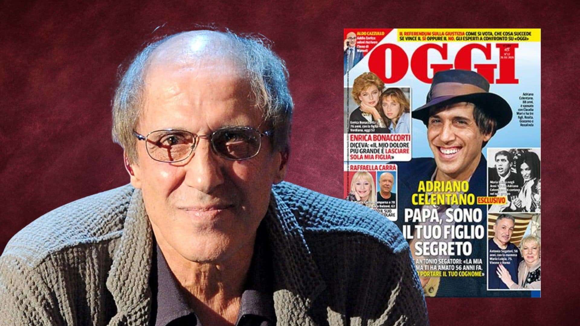 Adriano Celentano replica al presunto figlio segreto Antonio Segatori: "Non sono tuo padre, sono tuo nonno"