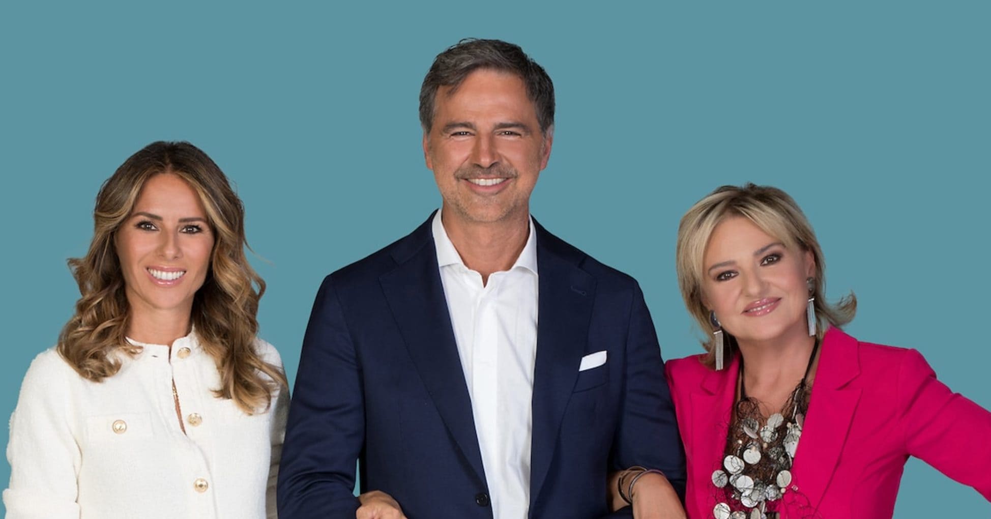 Beppe Convertini, Ingrid Muccitelli e Monica Setta