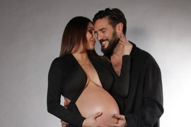 Alex Belli e Delia Duran genitori, è nato il loro primo figlio Gabriel