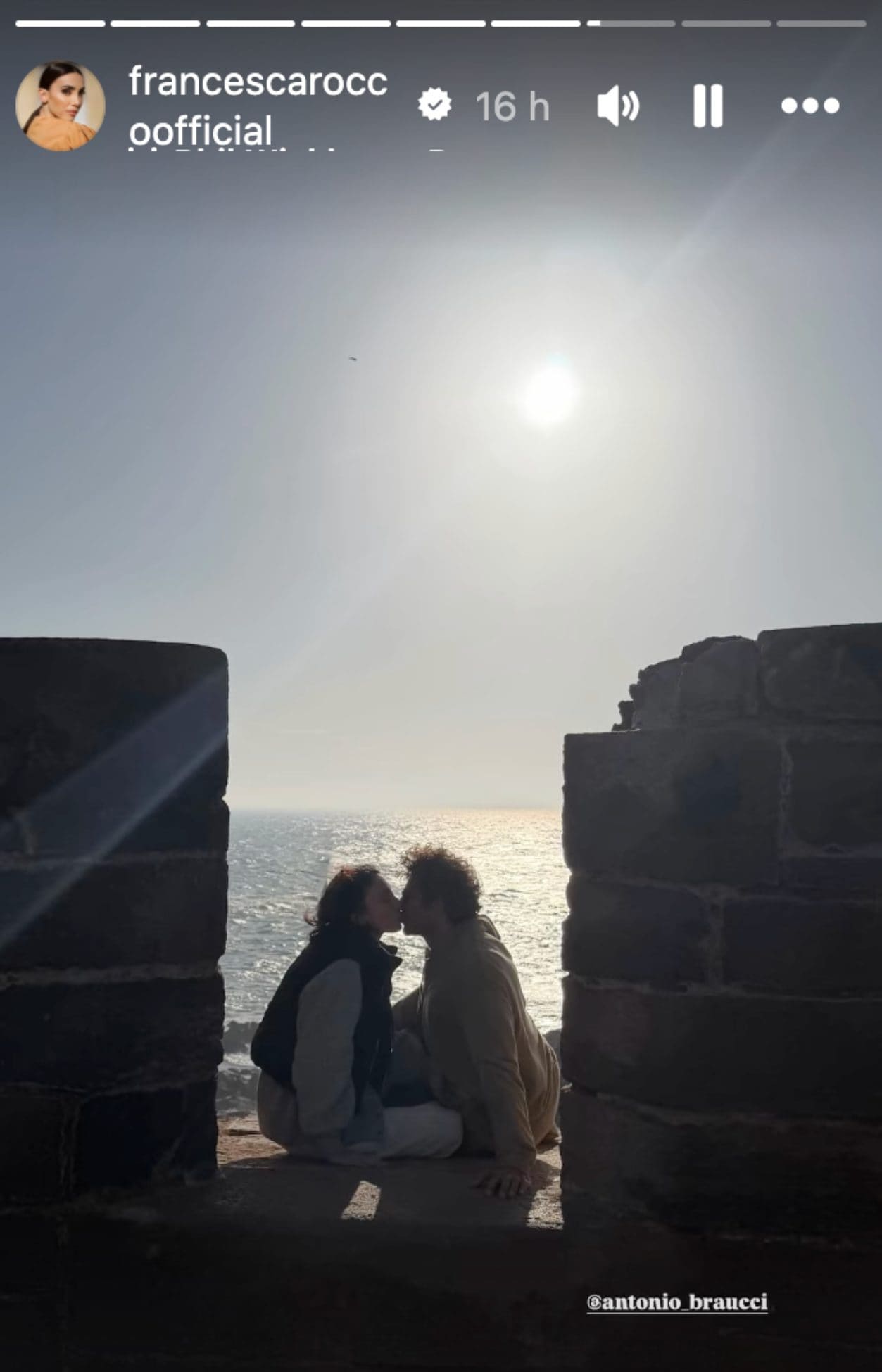 La Instagram story che ha ufficializzato l’amore tra Francesca Rocco e Antonio Braucci