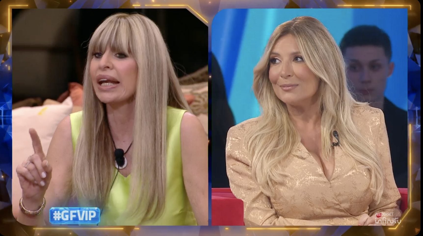 Botta e risposta tra Selvaggia Lucarelli e Alessandra Mussolini al GFVip: "Sei la regina delle sceneggiate"