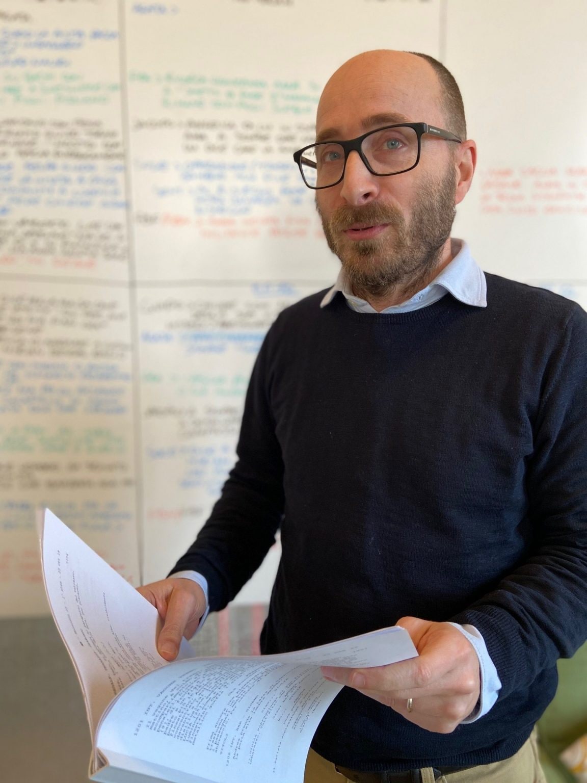 Mario Ruggeri, supervisore alla sceneggiatura di Don Matteo