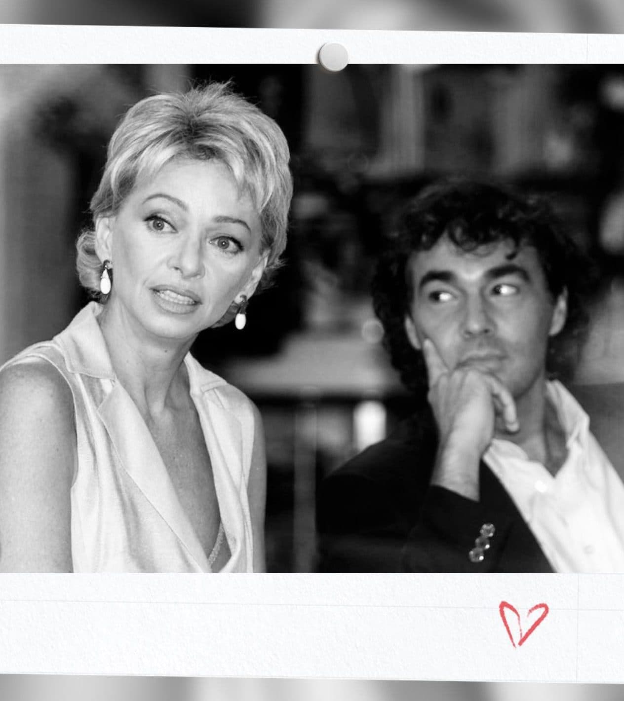 La polaroid condivisa da Giletti su Facebook