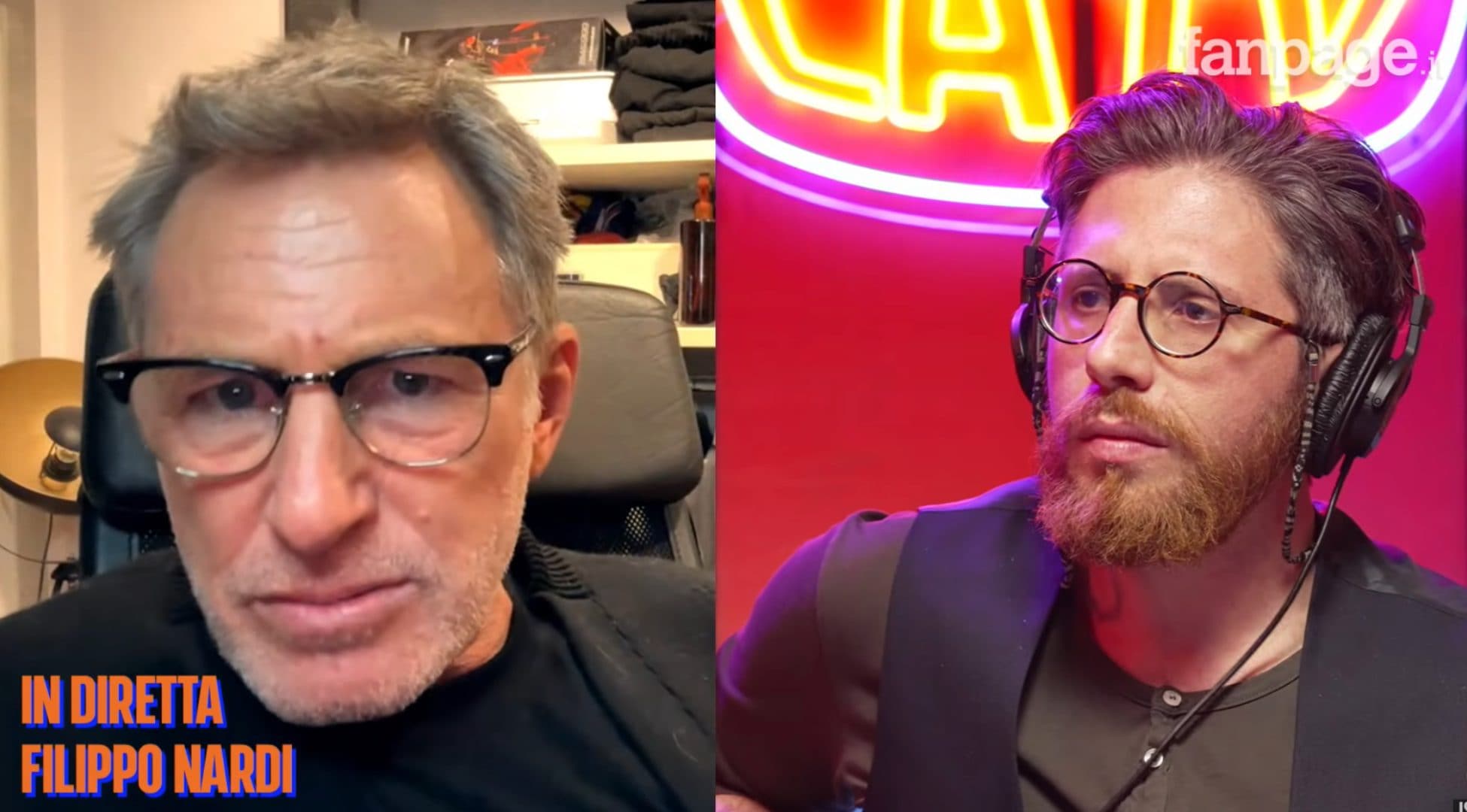 Filippo Nardi a Non è la TV: “Signorini al GF sentenzia sulla vita degli altri, oggi consegno pizze“