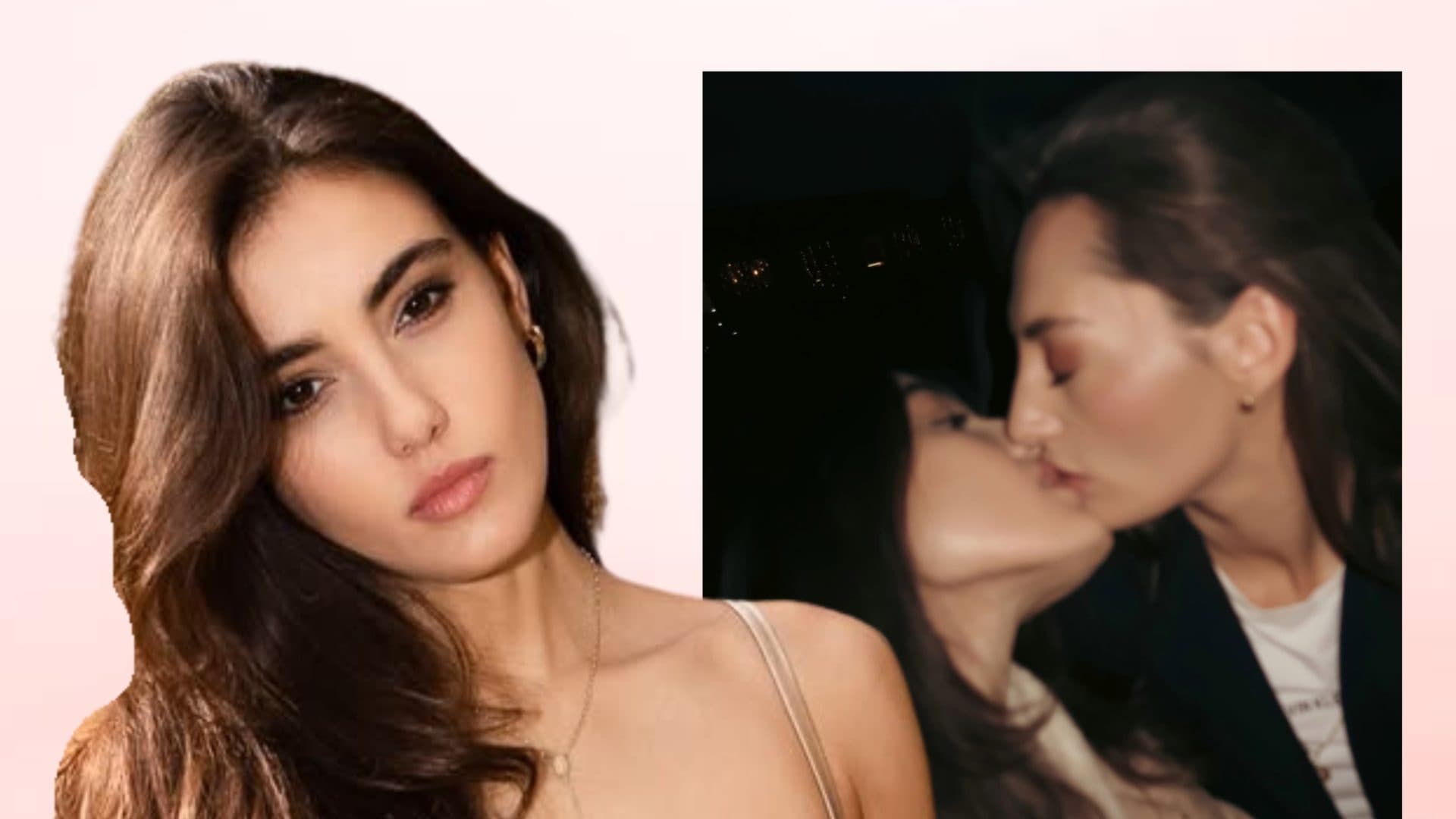 Zeudi Di Palma bacia la fidanzata, chi è Scarlett: modella e podcaster