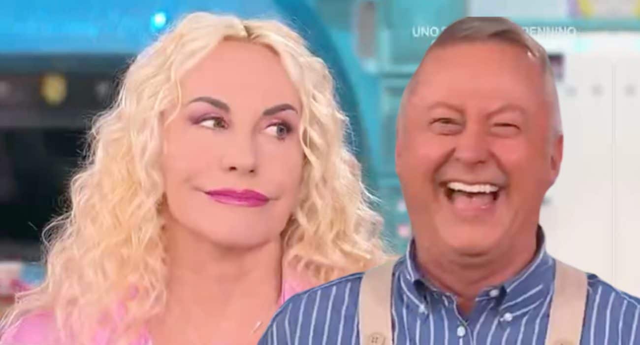 Gaffe di Antonella Clerici a È sempre Mezzogiorno, il doppiosenso in diretta: “È caduta sui piselli”